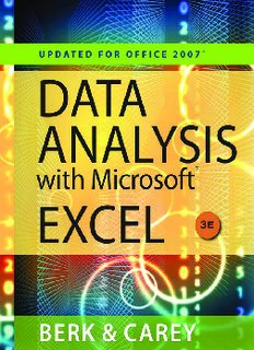 Data Analysis with Microsoft Excel (آنالیز داده توسط اکسل)