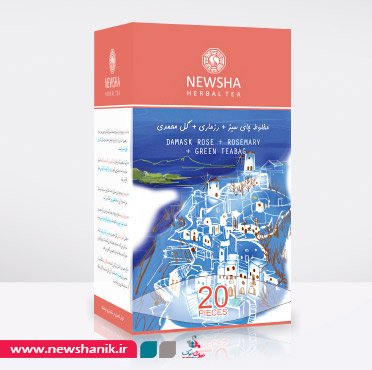 دمنوش رزماری و گل محمدی نیوشا