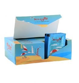 دستمال مرطوب حاوی مواد برنزه کننده