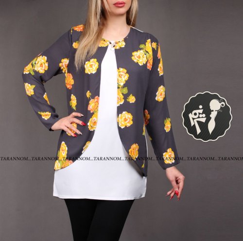 شومیز دو پی اس (دو تیکه)
