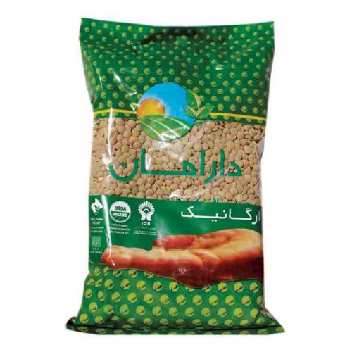 عدس ارگانیک دارامان 900گرمی
